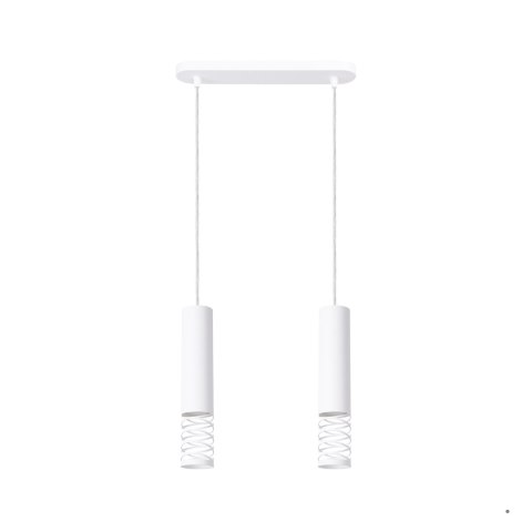 Sollux Lighting Lampa wisząca LAMI 2 biały