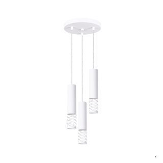 Sollux Lighting Lampa wisząca LAMI 3P biały