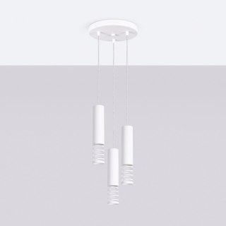 Sollux Lighting Lampa wisząca LAMI 3P biały