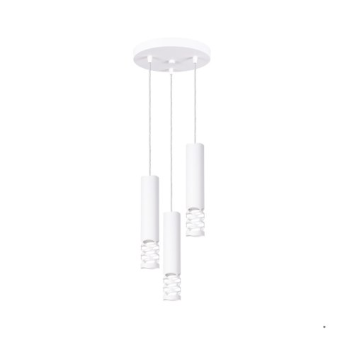 Sollux Lighting Lampa wisząca LIRO 3P biały