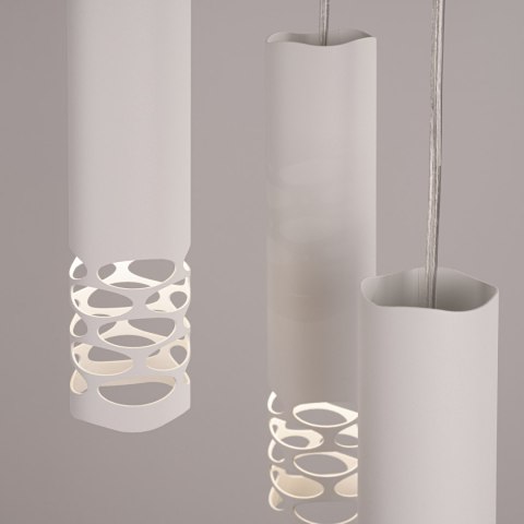 Sollux Lighting Lampa wisząca LIRO 3P biały