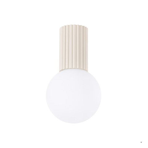 Sollux Lighting Plafon HALO beżowy IP44