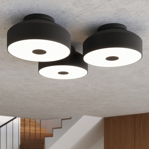 Sollux Lighting Plafon OMIQ czarny