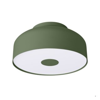 Sollux Lighting Plafon OMIQ zielony oliwkowy