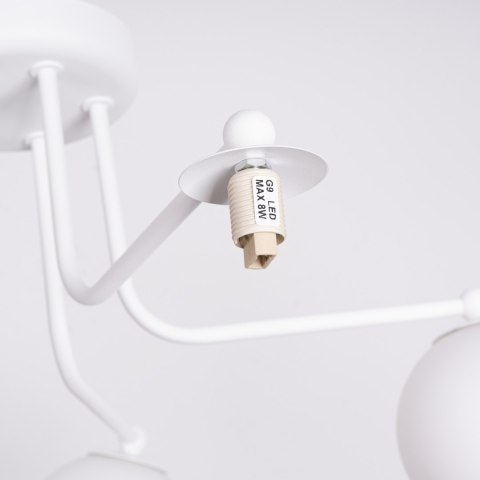 Sollux Lighting Żyrandol ASTRAL 5 biały