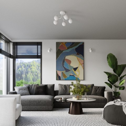 Sollux Lighting Żyrandol ASTRAL 5 biały