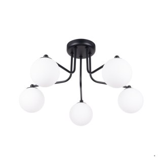 Sollux Lighting Żyrandol ASTRAL 5 czarny