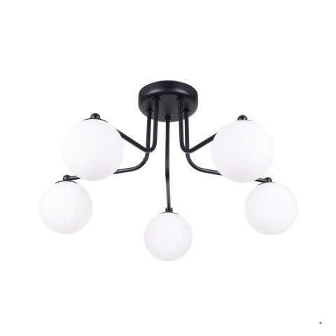 Sollux Lighting Żyrandol ASTRAL 5 czarny