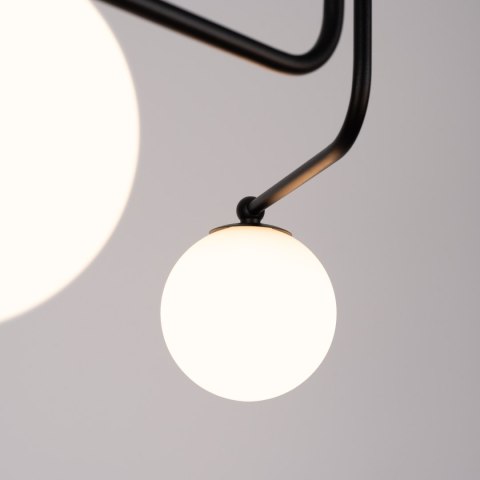 Sollux Lighting Żyrandol ASTRAL 5 czarny