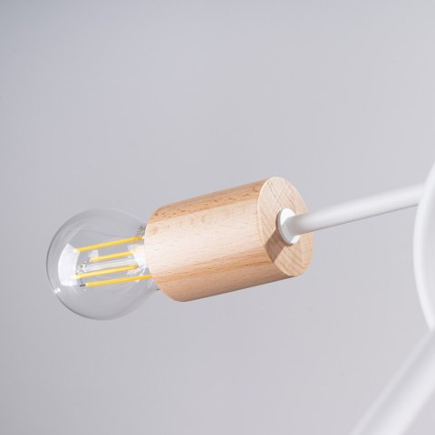 Sollux Lighting Żyrandol EMBER 5 biały
