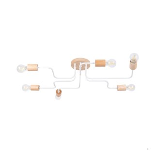 Sollux Lighting Żyrandol TIMBO 6 biały