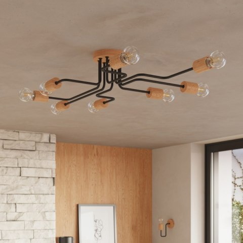 Sollux Lighting Żyrandol TIMBO 6 czarny