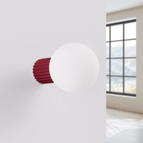 Sollux Lighting Kinkiet HALO burgund IP44