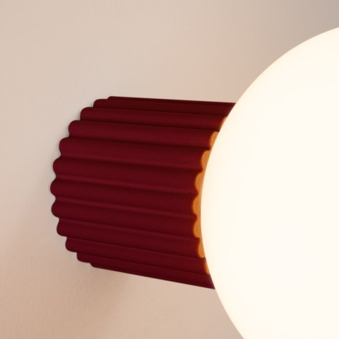 Sollux Lighting Kinkiet HALO burgund IP44