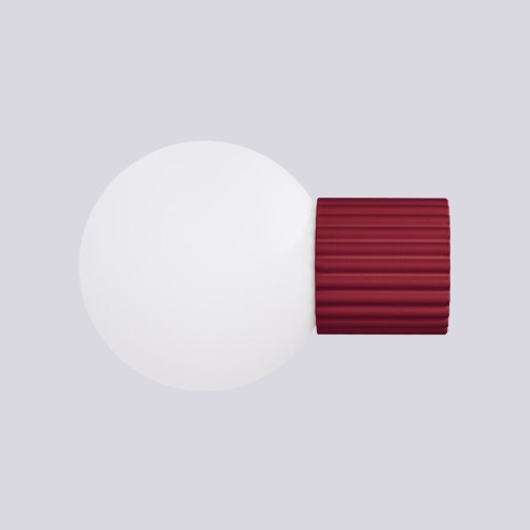 Sollux Lighting Kinkiet HALO burgund IP44