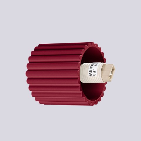 Sollux Lighting Kinkiet HALO burgund IP44
