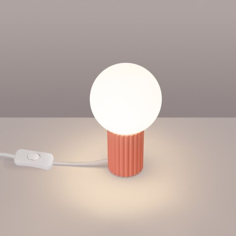 Sollux Lighting Lampa biurkowa HALO brzoskwiniowa