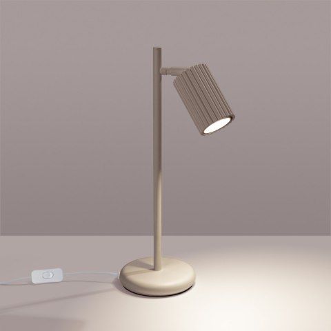 Sollux Lighting Lampa biurkowa KARBON taupe