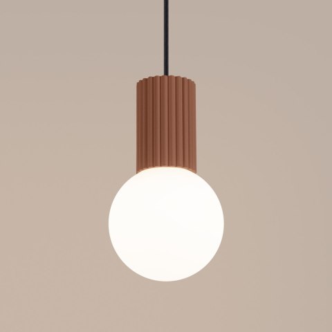 Sollux Lighting Lampa wisząca HALO 1 mocca