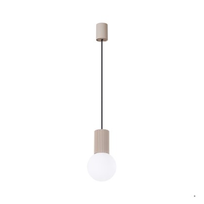 Sollux Lighting Lampa wisząca HALO 1 taupe