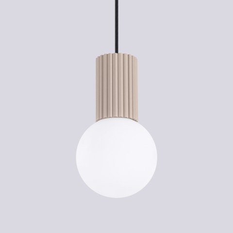 Sollux Lighting Lampa wisząca HALO 1 taupe