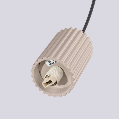 Sollux Lighting Lampa wisząca HALO 1 taupe