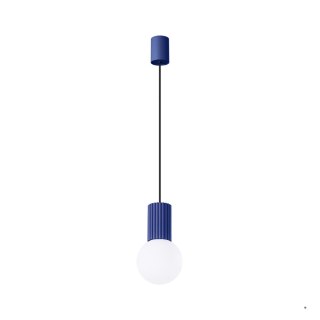 Sollux Lighting Lampa wisząca HALO 1 ultramaryna