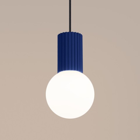 Sollux Lighting Lampa wisząca HALO 1 ultramaryna