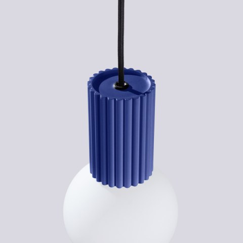 Sollux Lighting Lampa wisząca HALO 1 ultramaryna