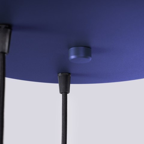 Sollux Lighting Lampa wisząca HALO 3P ultramaryna
