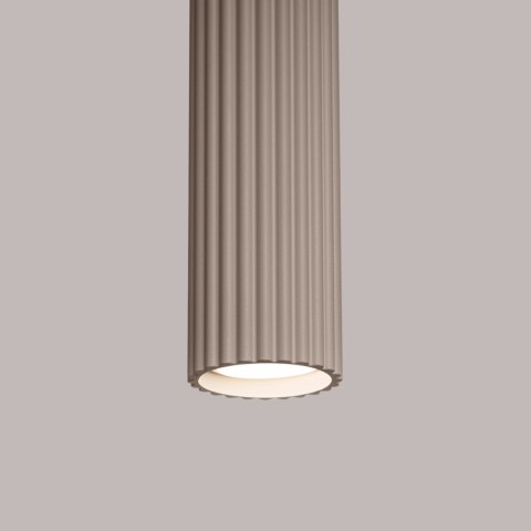 Sollux Lighting Lampa wisząca KARBON 1 taupe