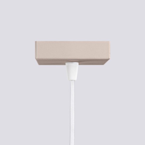 Sollux Lighting Lampa wisząca KARBON 1 taupe