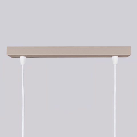 Sollux Lighting Lampa wisząca KARBON 2 taupe
