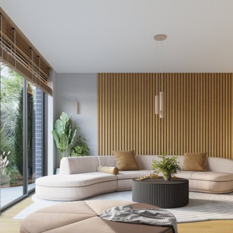 Sollux Lighting Lampa wisząca KARBON 2 taupe