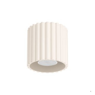 Sollux Lighting Plafon AURA 1 beżowy GU10
