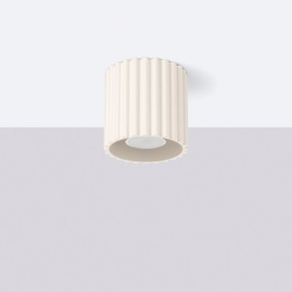 Sollux Lighting Plafon AURA 1 beżowy GU10