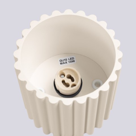Sollux Lighting Plafon AURA 1 beżowy GU10