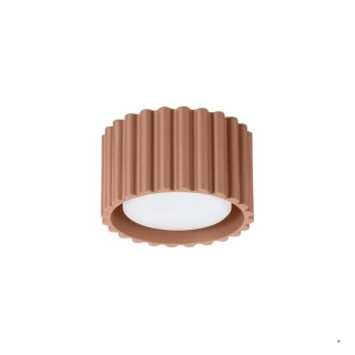 Sollux Lighting Plafon AURA 1 mocca Gx53