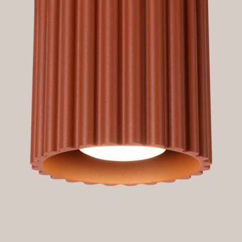Sollux Lighting Plafon AURA 1 ochra czerwona GU10