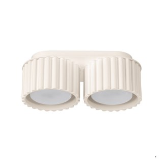 Sollux Lighting Plafon AURA 2 beżowy Gx53