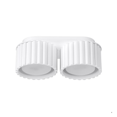 Sollux Lighting Plafon AURA 2 biały Gx53