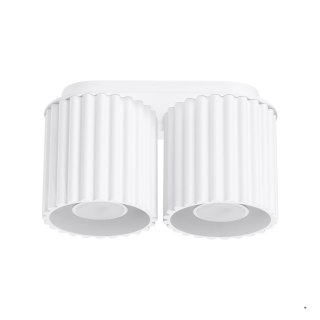 Sollux Lighting Plafon AURA 2 biały GU10