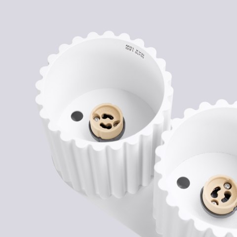 Sollux Lighting Plafon AURA 2 biały GU10