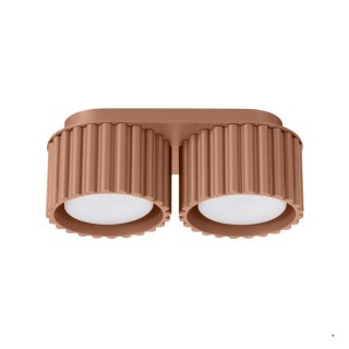Sollux Lighting Plafon AURA 2 mocca Gx53