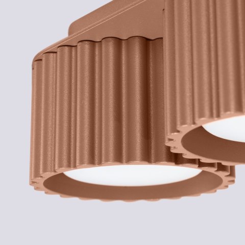 Sollux Lighting Plafon AURA 2 mocca Gx53
