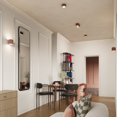 Sollux Lighting Plafon AURA 2 mocca Gx53