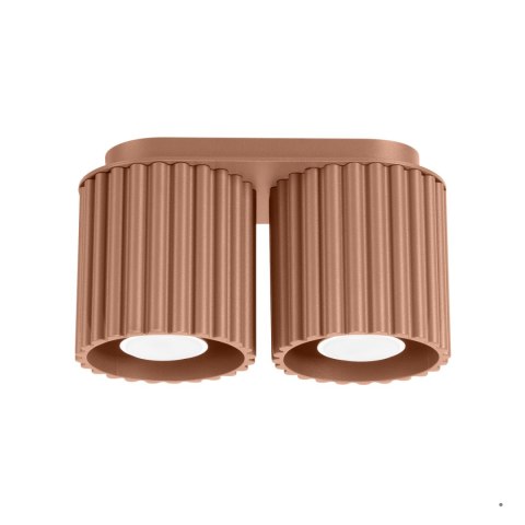 Sollux Lighting Plafon AURA 2 mocca GU10
