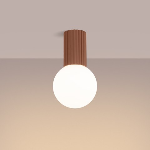 Sollux Lighting Plafon HALO mocca IP44