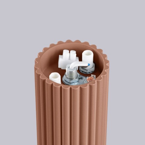 Sollux Lighting Plafon HALO mocca IP44