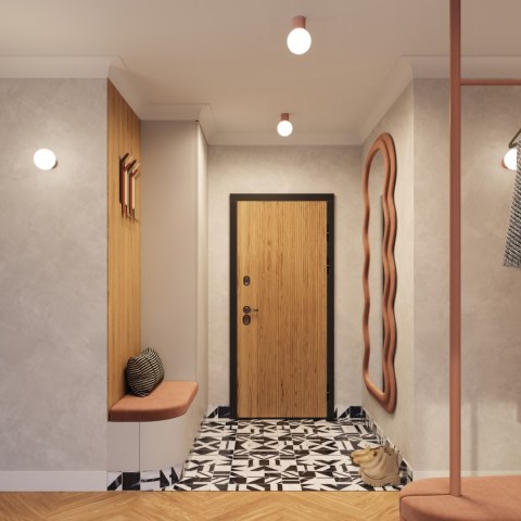 Sollux Lighting Plafon HALO mocca IP44